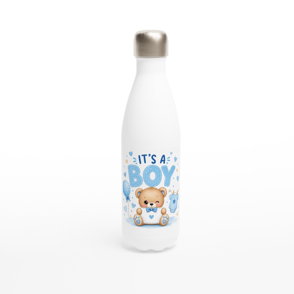 Customisable Stainless Steel Water Bottle - 17oz Insulated Photo Tumbler FREE DELIVERY - Sayby’s