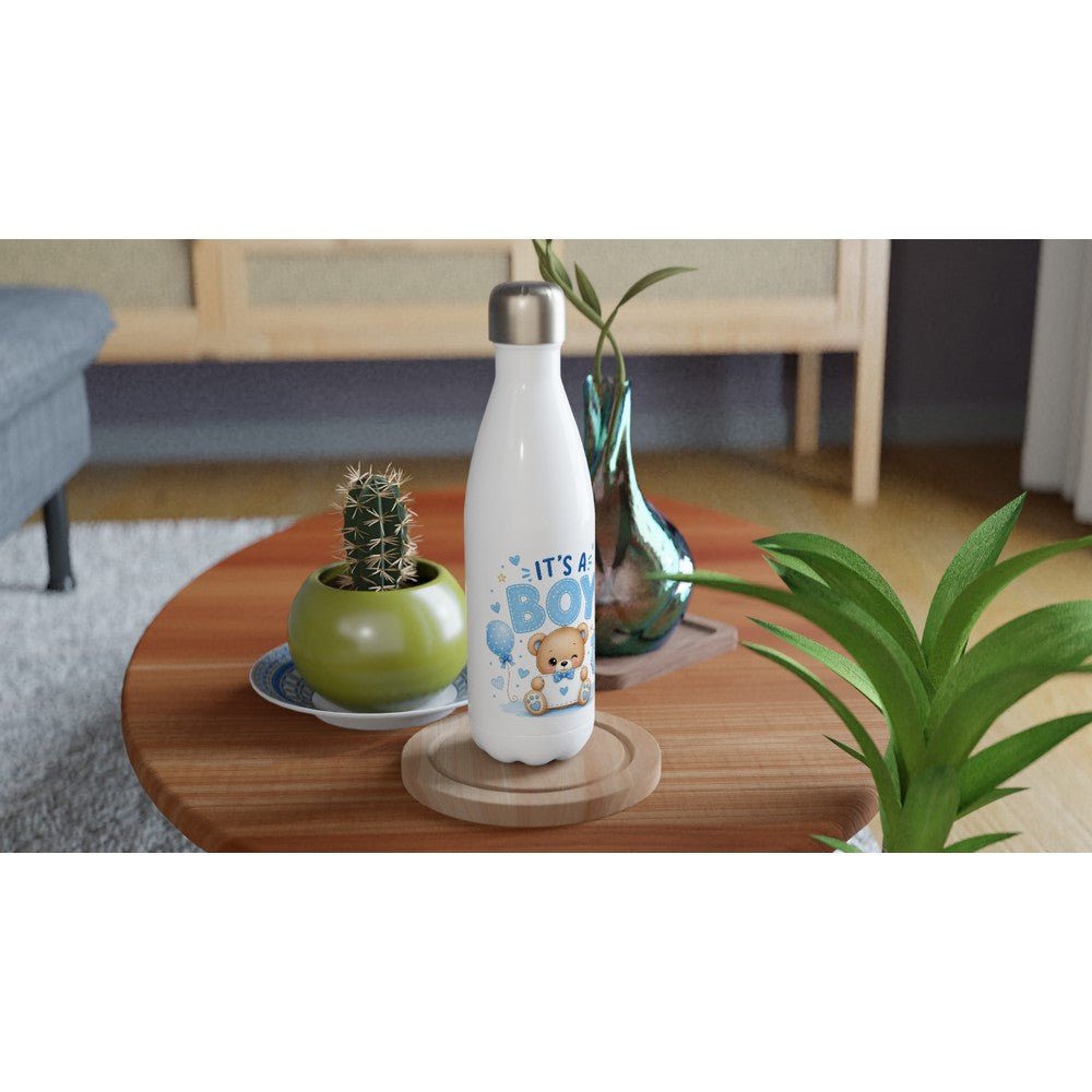 Customisable Stainless Steel Water Bottle - 17oz Insulated Photo Tumbler FREE DELIVERY - Sayby’s