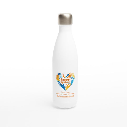 Customisable Stainless Steel Water Bottle – Sleek 17oz Design with Customisation Options. FREE DELIVERY - Sayby’s