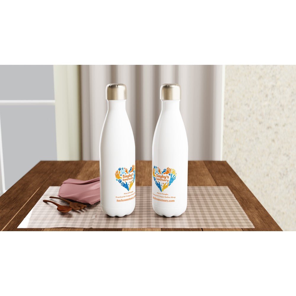 Customisable Stainless Steel Water Bottle – Sleek 17oz Design with Customisation Options. FREE DELIVERY - Sayby’s