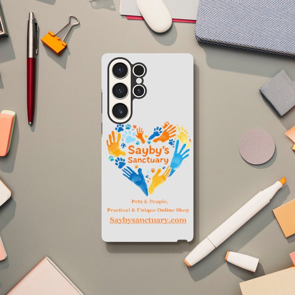 Customisable Tough Phone Case for Samsung – Ultimate Protection & Style - Sayby’s