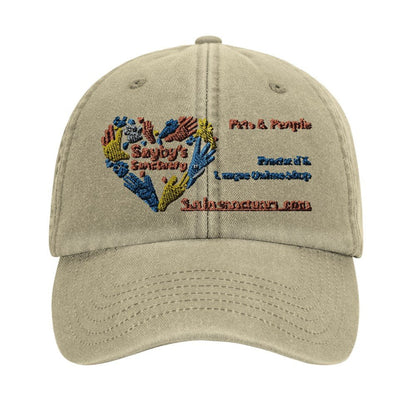 Customisable Vintage Cotton Dad Hat - Stylish Brushed Cotton Cap FREE DELIVERY - Sayby’s