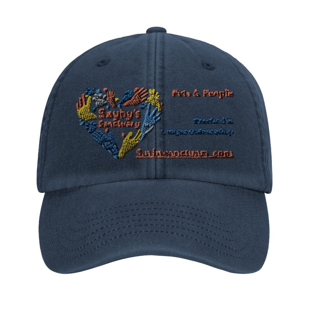 Customisable Vintage Cotton Dad Hat - Stylish Brushed Cotton Cap FREE DELIVERY - Sayby’s
