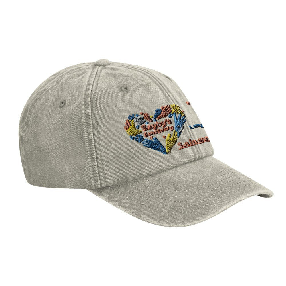 Customisable Vintage Cotton Dad Hat - Stylish Brushed Cotton Cap FREE DELIVERY - Sayby’s