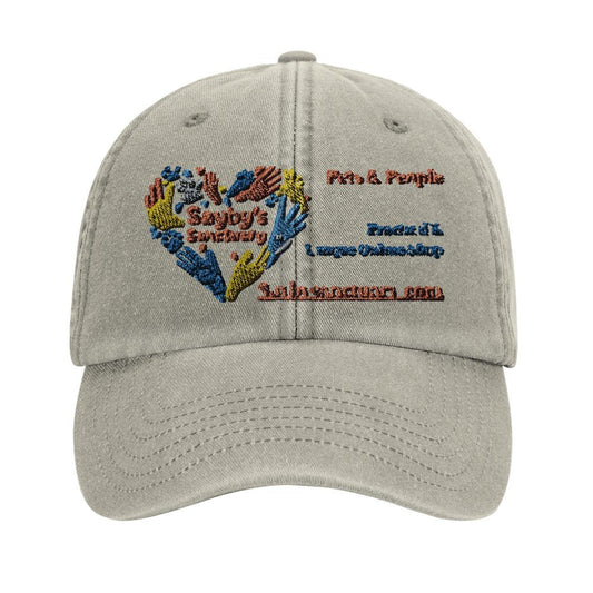Customisable Vintage Cotton Dad Hat - Stylish Brushed Cotton Cap FREE DELIVERY - Sayby’s
