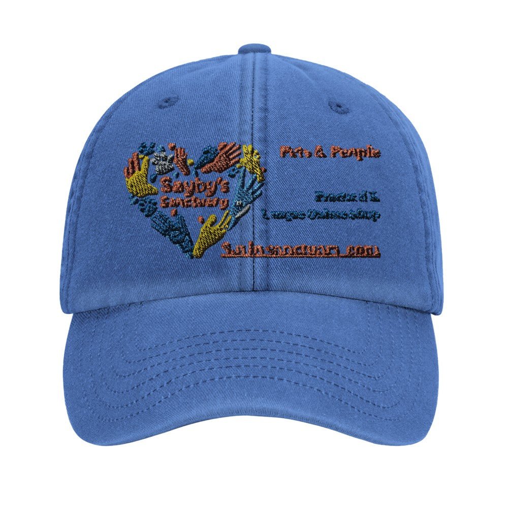 Customisable Vintage Cotton Dad Hat - Stylish Brushed Cotton Cap FREE DELIVERY - Sayby’s