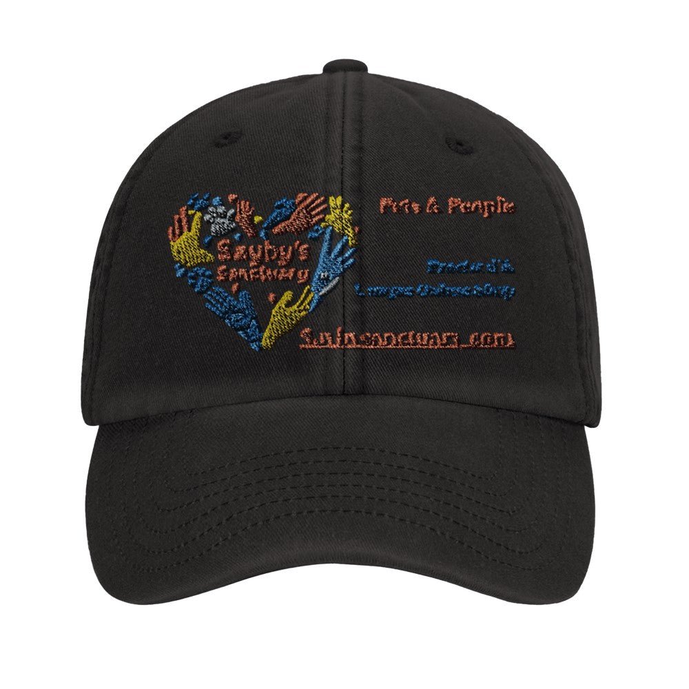 Customisable Vintage Cotton Dad Hat - Stylish Brushed Cotton Cap FREE DELIVERY - Sayby’s