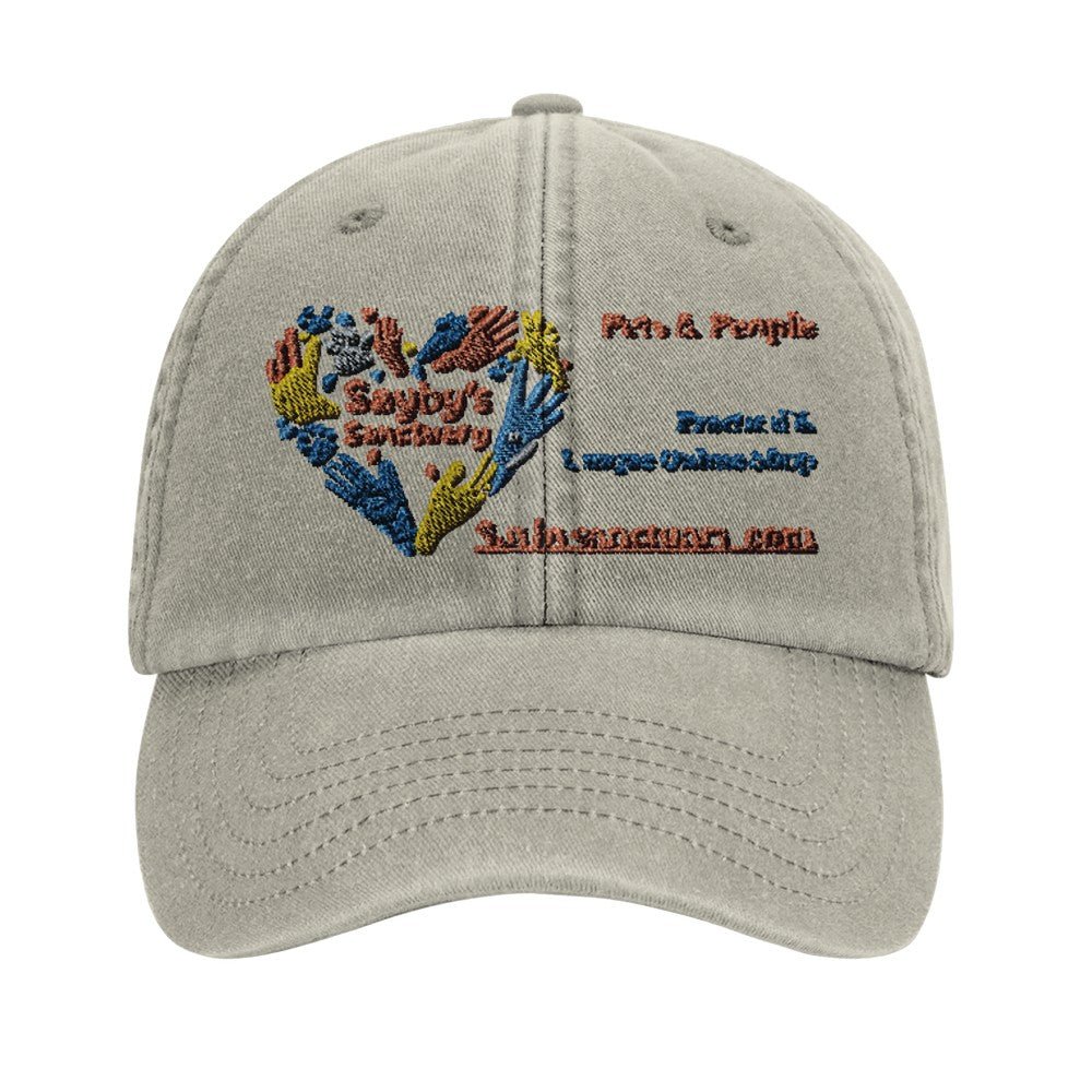 Customisable Vintage Cotton Dad Hat - Stylish Brushed Cotton Cap FREE DELIVERY - Sayby’s