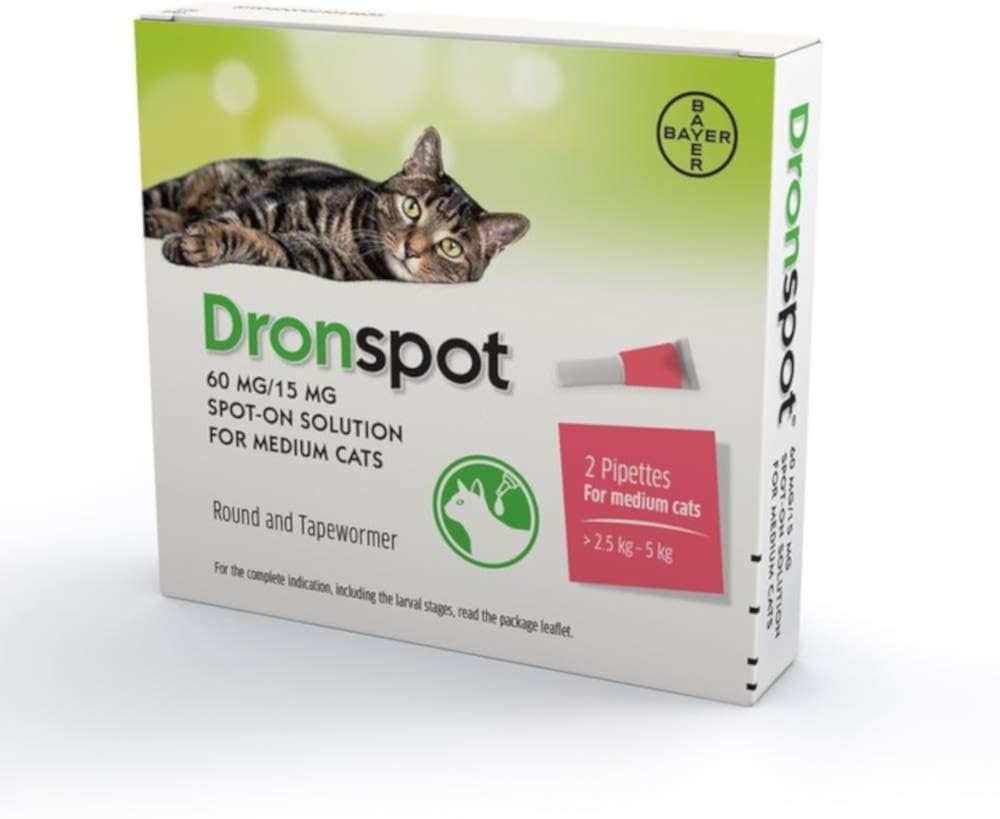 Dronspot Worming Spot On For Medium Cats (2.5-5kg) - Sayby’s