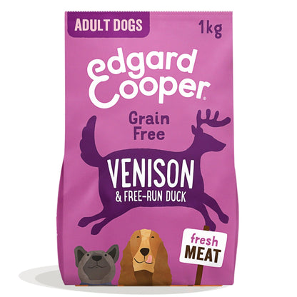 Edgard Cooper Grain Free Dog Food Dry, Natural Kibble Dry Dog Food for Adults, Gluten-Free, Hypoallergenic, with Fresh Meat & Amino Acids - Sayby’s