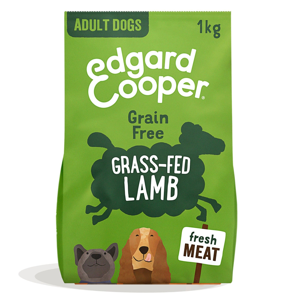 Edgard Cooper Grain Free Dog Food Dry, Natural Kibble Dry Dog Food for Adults, Gluten-Free, Hypoallergenic, with Fresh Meat & Amino Acids - Sayby’s