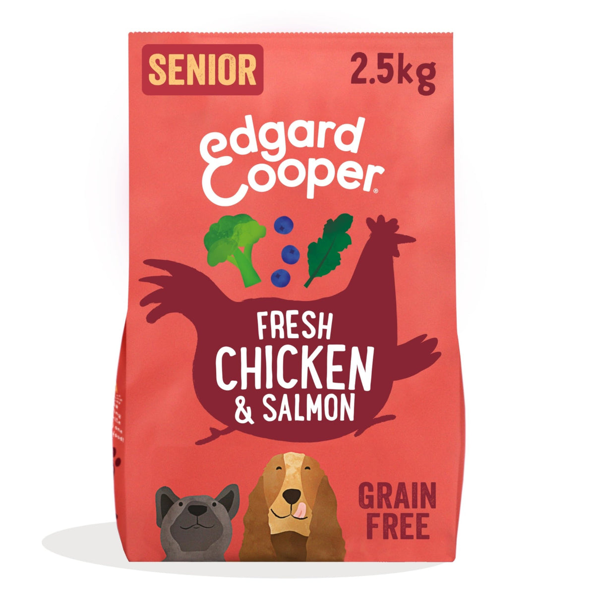 Edgard Cooper Grain Free Dog Food Dry, Natural Kibble Dry Dog Food for Adults, Gluten-Free, Hypoallergenic, with Fresh Meat & Amino Acids - Sayby’s