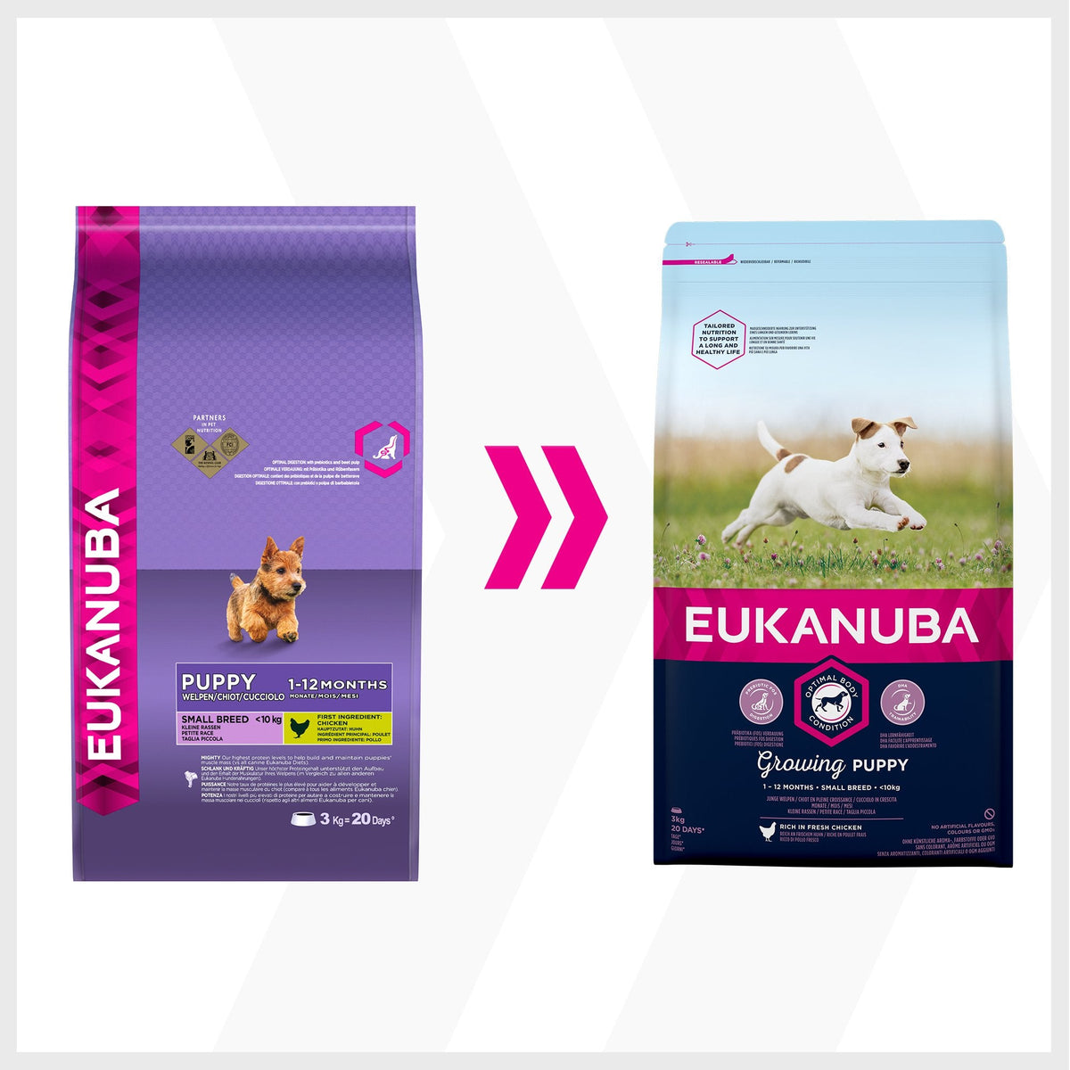 Eukanuba Grain Free Complete Dry Dog Food for Puppy Small and Medium Breeds - Sayby’s
