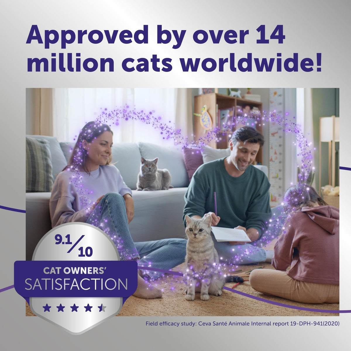 FELIWAY Optimum 30 Day Cat Calming Odourless Plug In Pheromone Diffuser Starter Kit, 48ml - Helps Solve Signs of Stress in Cats & Kittens, Veterinary Recommended, Drug-free, Clinically Proven - Sayby’s