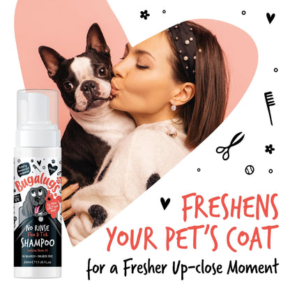 Flea and Tick Dog Shampoo by Bugalugs, Works on Smelly Puppies & Dogs, Contains Neem Oil PH Balanced Vegan Used by Professional Groom (Shampoo 500ml) - Sayby’s