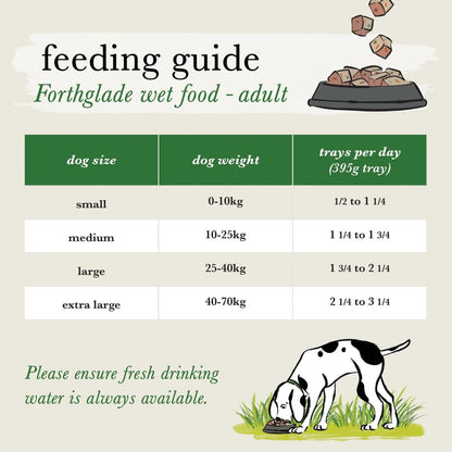 Forthglade Wet Dog Food Variety Pack - Grain Free & Hypoallergenic Dog Food, Adult 1 Year+, Turkey, Lamb & Duck with Vegetables, Complete Stomach Sensitive Meals, Natural Ingredients - Sayby’s