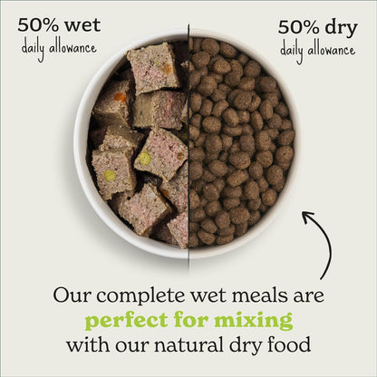 Forthglade Wet Dog Food Variety Pack - Grain Free & Hypoallergenic Dog Food, Adult 1 Year+, Turkey, Lamb & Duck with Vegetables, Complete Stomach Sensitive Meals, Natural Ingredients - Sayby’s