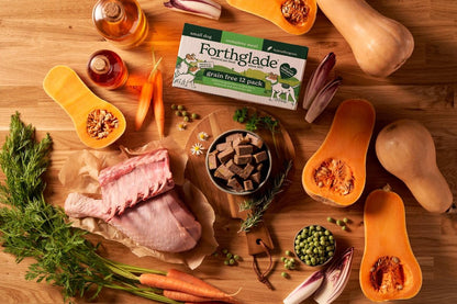 Forthglade Wet Dog Food Variety Pack - Small Dogs Grain Free, Hypoallergenic, Stomach Sensitive, Natural Ingredients, Chicken & Lamb with Veg - Sayby’s