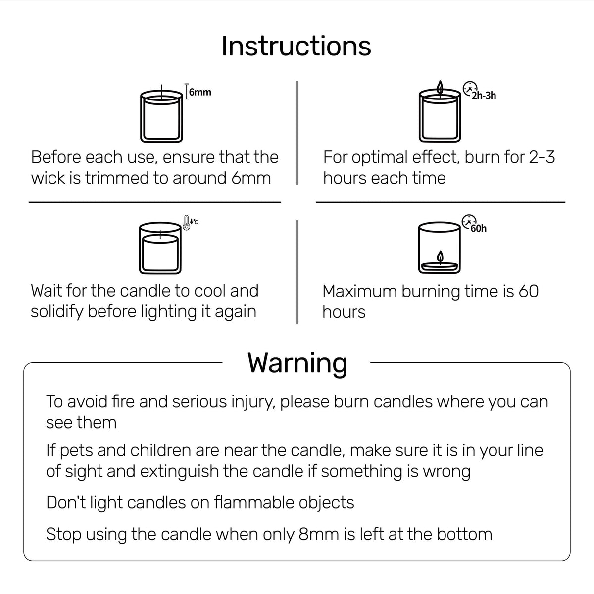 Furry Purr Pet Odor Eliminator Candle, Natural Soy Wax Candles with Catnip Essential Oil, Pet-Friendly Candles for Home Scented, Pet Lover Gifts, 60-Hour Burn Time, Lily of The Valley Fragrance, 7 oz - Sayby’s
