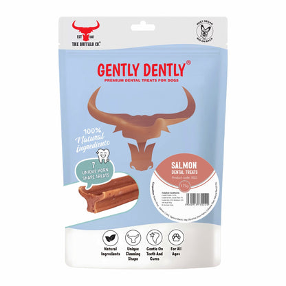 Gently Dently- Salmon Dental Treats for Dogs 175g - Sayby’s