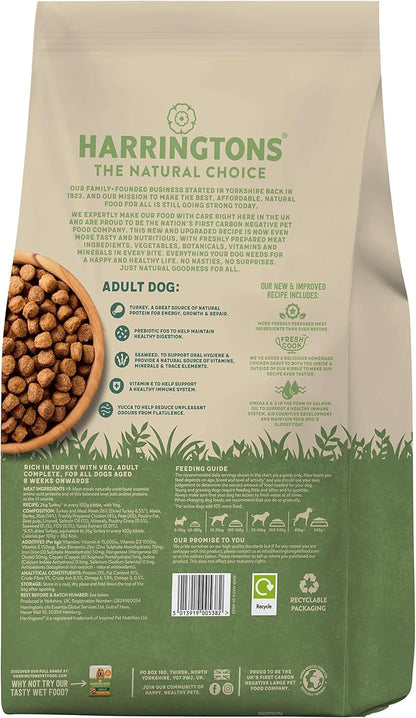 Harringtons Complete Dry Dog Food - Made with All Natural Ingredients - Sayby’s