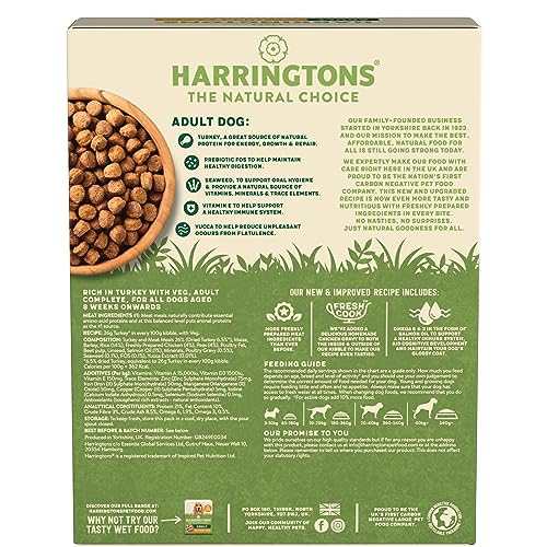 Harringtons Complete Dry Dog Food - Made with All Natural Ingredients - Sayby’s