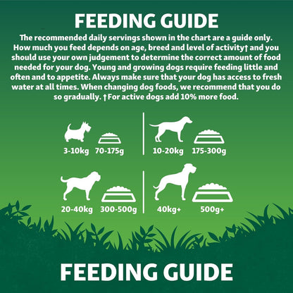 Harringtons Superfoods Complete Grain Free Dry Adult Dog Food Chicken with Veg 1.7kg (Pack of 4) - Made with All Natural Ingredients (Packaging may vary) - Sayby’s