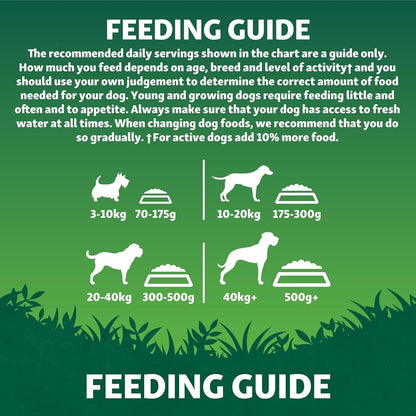 Harringtons Superfoods Complete Grain Free Dry Adult Dog Food Chicken with Veg 1.7kg (Pack of 4) - Made with All Natural Ingredients (Packaging may vary) - Sayby’s