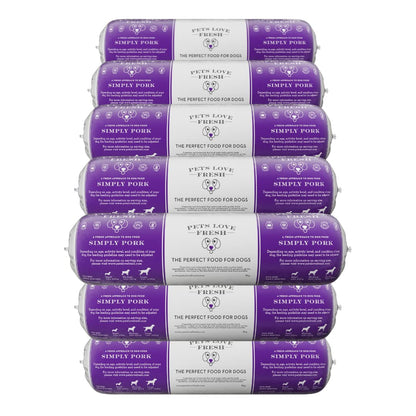 Healthy & Tasty Fresh Dog Food by Pets Love Fresh - 100% Natural - Real British Meat - Zero Preservatives - SimHealthy & Tasty Fresh Dog Food by Pets Love Fresh - 100% Natural - Real British Meat - Zero Preservatives - Simply Chicken (5 x 600g chub rolls) - Sayby’s