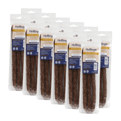 Hollings Chicken Sausages Dog Treats, Delicious, Nutritious Air Dried Chews for Adult Dogs, Made with 100% Natural Ingredients (Pack of 3) - Sayby’s