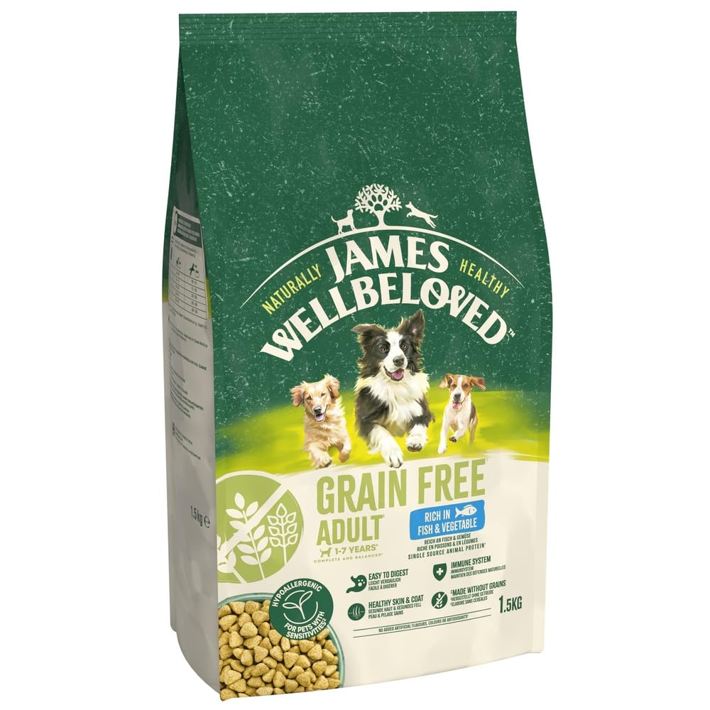 James Wellbeloved Dog Adult Hypoallergenic Dry Food Grain Free - Sayby’s