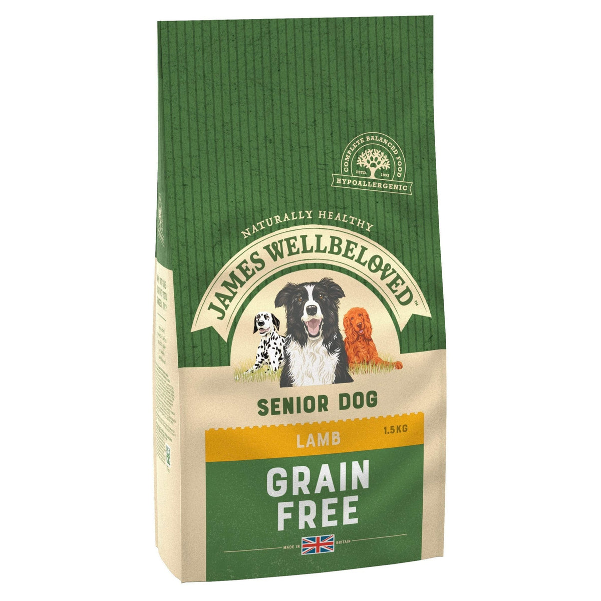 James Wellbeloved Dog Adult Hypoallergenic Dry Food Grain Free - Sayby’s