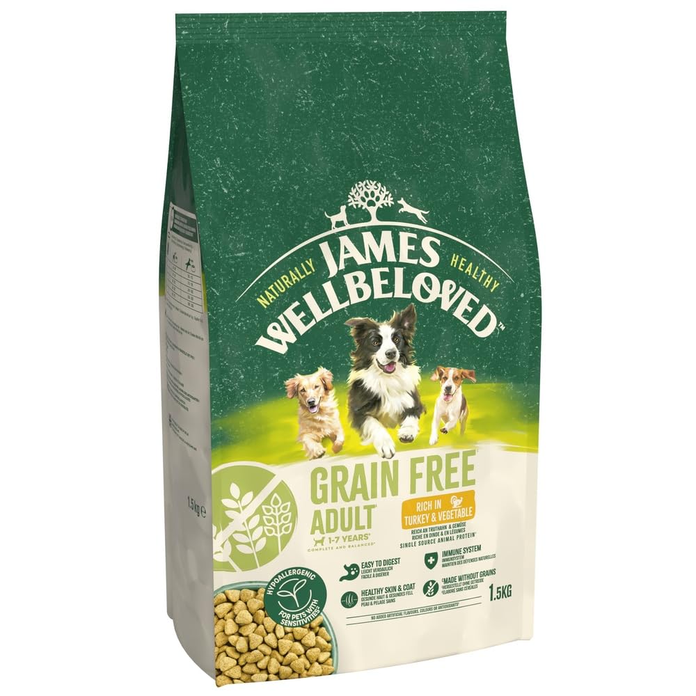 James Wellbeloved Dog Adult Hypoallergenic Dry Food Grain Free - Sayby’s