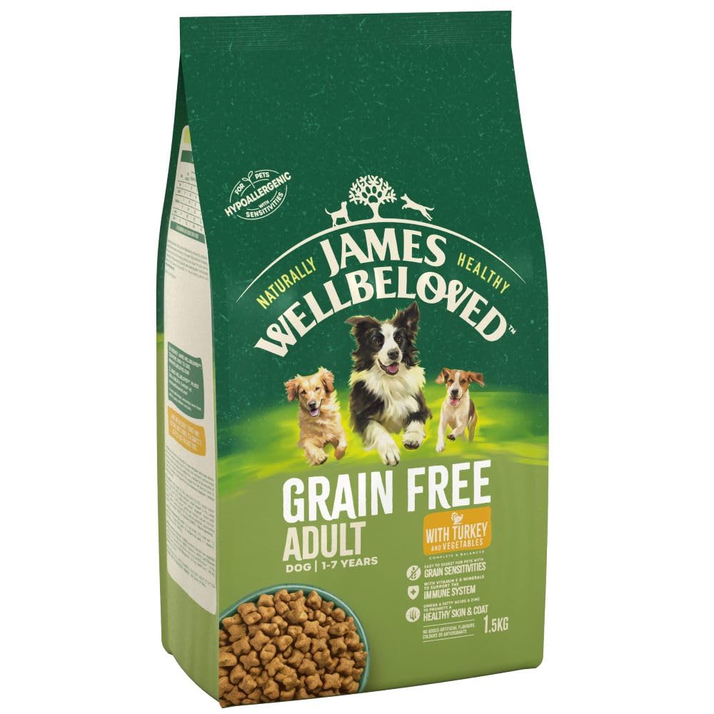 James Wellbeloved Dog Adult Hypoallergenic Dry Food Grain Free - Sayby’s