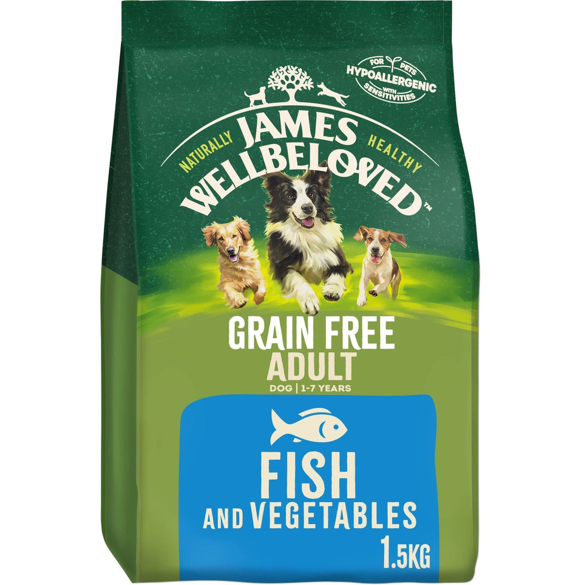James Wellbeloved Dog Adult Hypoallergenic Dry Food Grain Free - Sayby’s