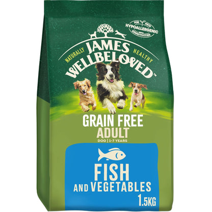 James Wellbeloved Dog Adult Hypoallergenic Dry Food Grain Free - Sayby’s