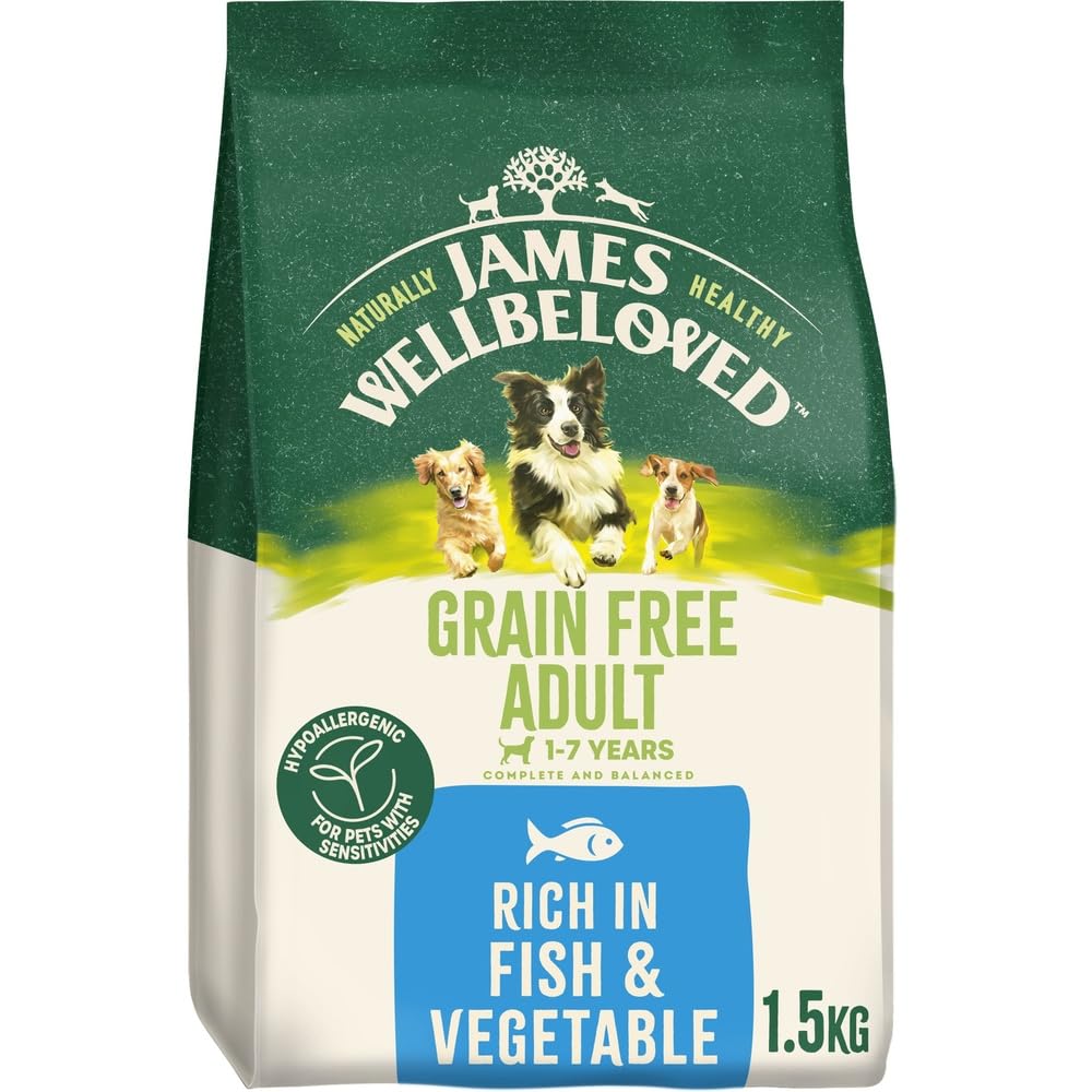 James Wellbeloved Dog Adult Hypoallergenic Dry Food Grain Free - Sayby’s