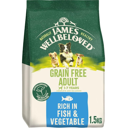 James Wellbeloved Dog Adult Hypoallergenic Dry Food Grain Free - Sayby’s