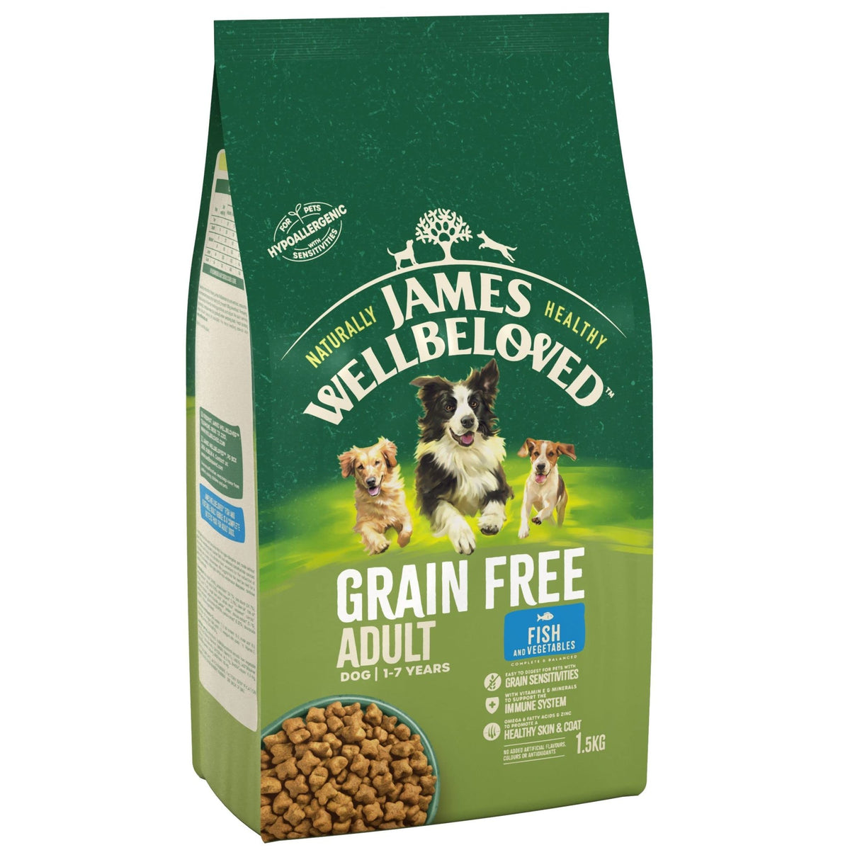 James Wellbeloved Dog Adult Hypoallergenic Dry Food Grain Free - Sayby’s