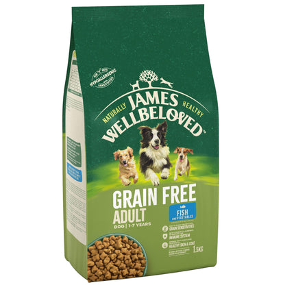 James Wellbeloved Dog Adult Hypoallergenic Dry Food Grain Free - Sayby’s