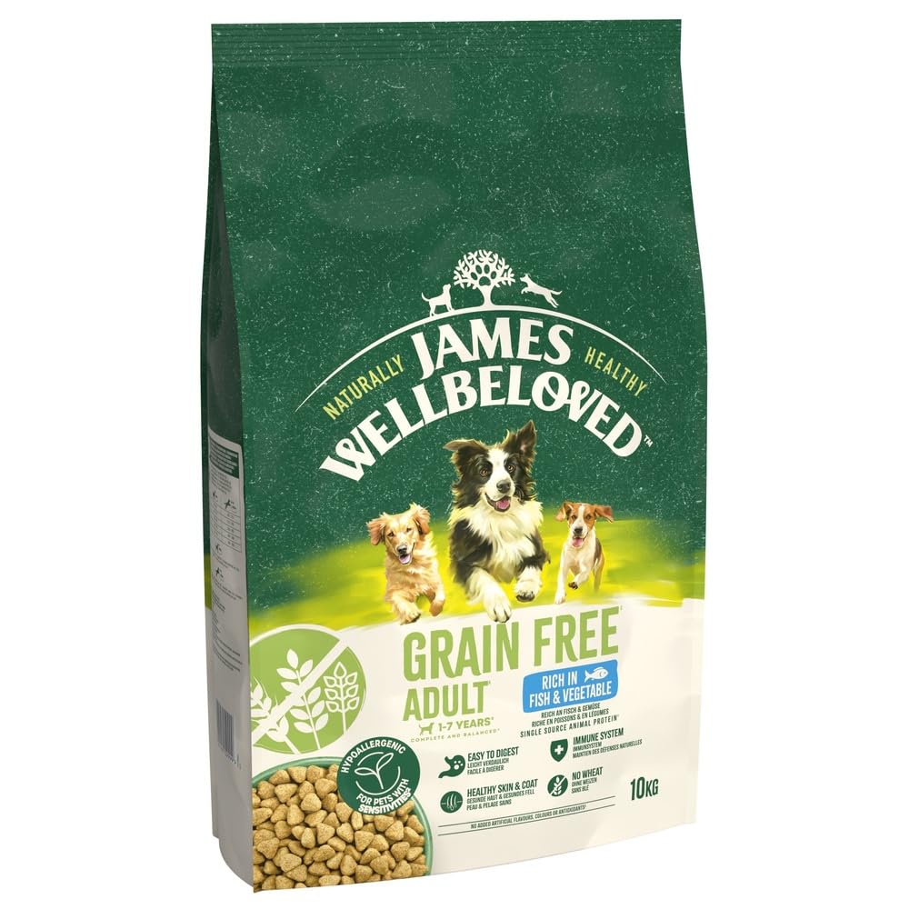 James Wellbeloved Dog Adult Hypoallergenic Dry Food Grain Free - Sayby’s