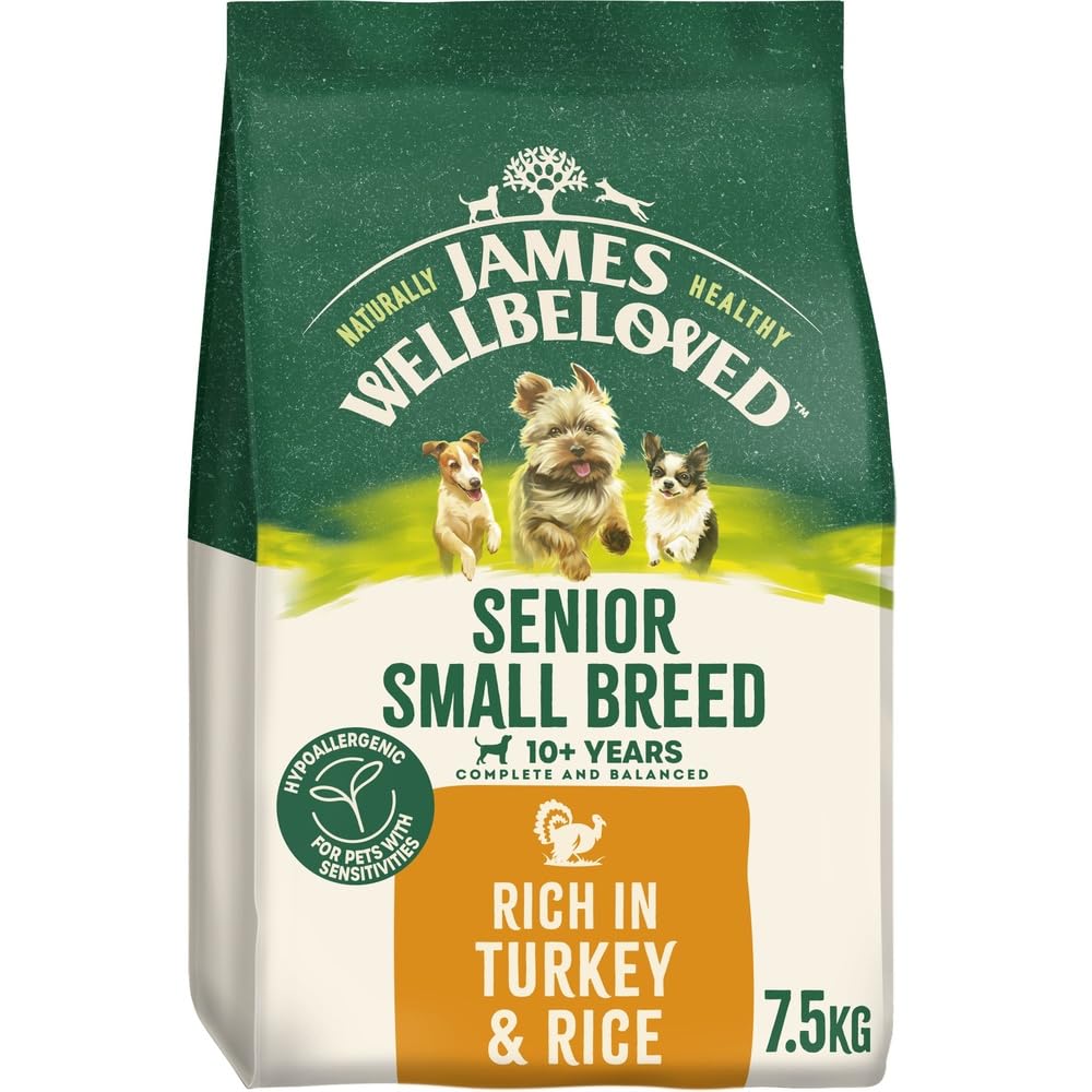 JAMES WELLBELOVED - Hypoallergenic Senior Dry Dog - Food - Bulk Dog Food Pack - Sayby’s