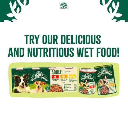 JAMES WELLBELOVED - Hypoallergenic Senior Dry Dog - Food - Bulk Dog Food Pack - Sayby’s