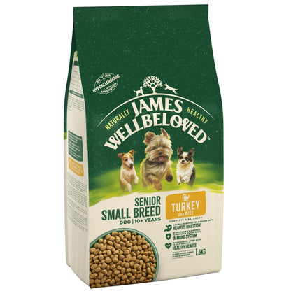 JAMES WELLBELOVED - Hypoallergenic Senior Dry Dog - Food - Bulk Dog Food Pack - Sayby’s