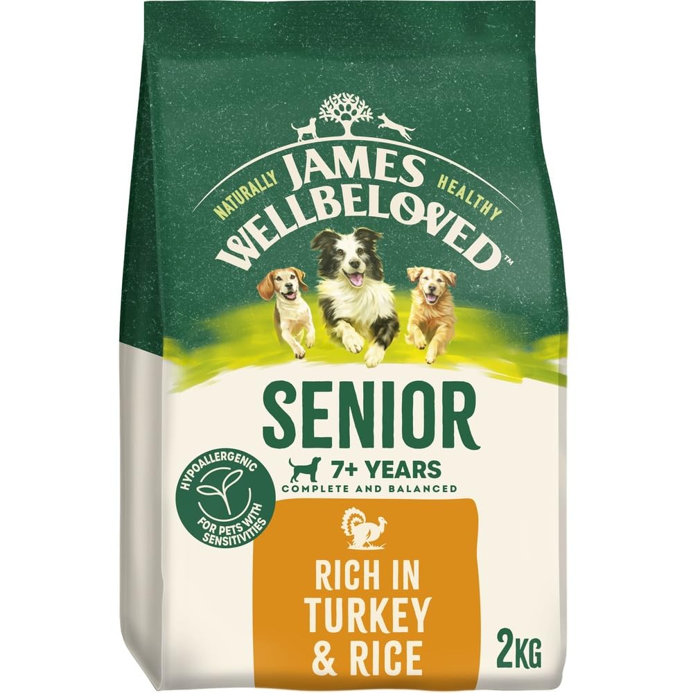 JAMES WELLBELOVED - Hypoallergenic Senior Dry Dog - Food - Bulk Dog Food Pack - Sayby’s