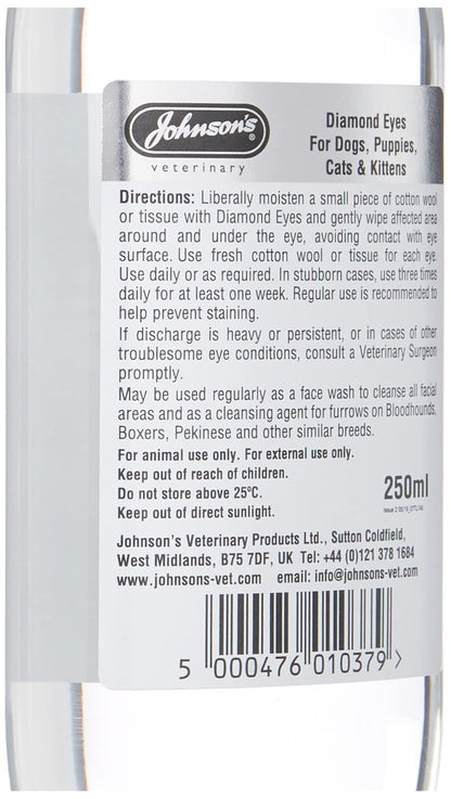 Johnsons Veterinary Products Diamond Eyes, 250 ml - Sayby’s