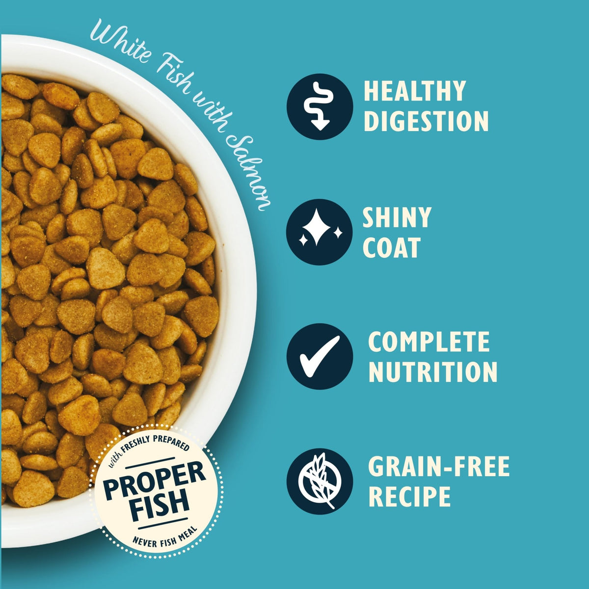 Lily's Kitchen Made with Natural Ingredients Adult Dry Cat Food Bag Grain-Free Recipe - Sayby’s