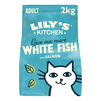 Lily's Kitchen Made with Natural Ingredients Adult Dry Cat Food Bag Grain-Free Recipe - Sayby’s