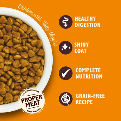 Lily's Kitchen Made with Natural Ingredients Adult Dry Cat Food Bag Grain-Free Recipe - Sayby’s