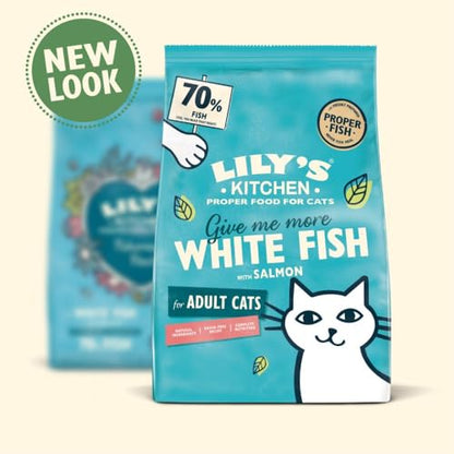 Lily's Kitchen Made with Natural Ingredients Adult Dry Cat Food Bag Grain-Free Recipe - Sayby’s